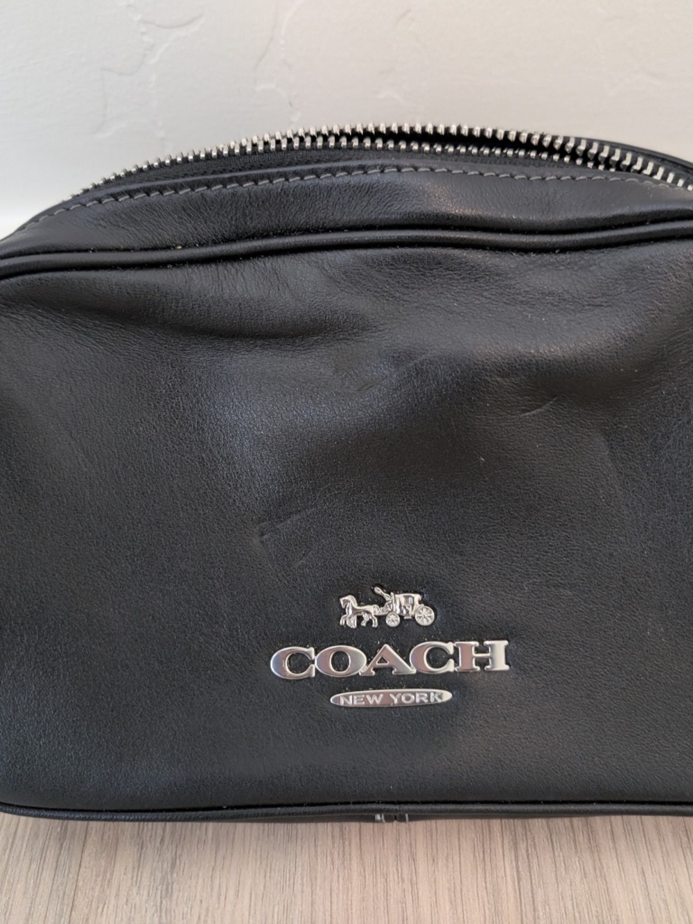Black Coach Fanny Pack